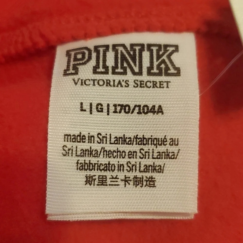 Victoria's Secret Pink Fleece Half Zip Sweatshirt - Picture 9 of 11